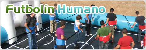 Futbolín Humano